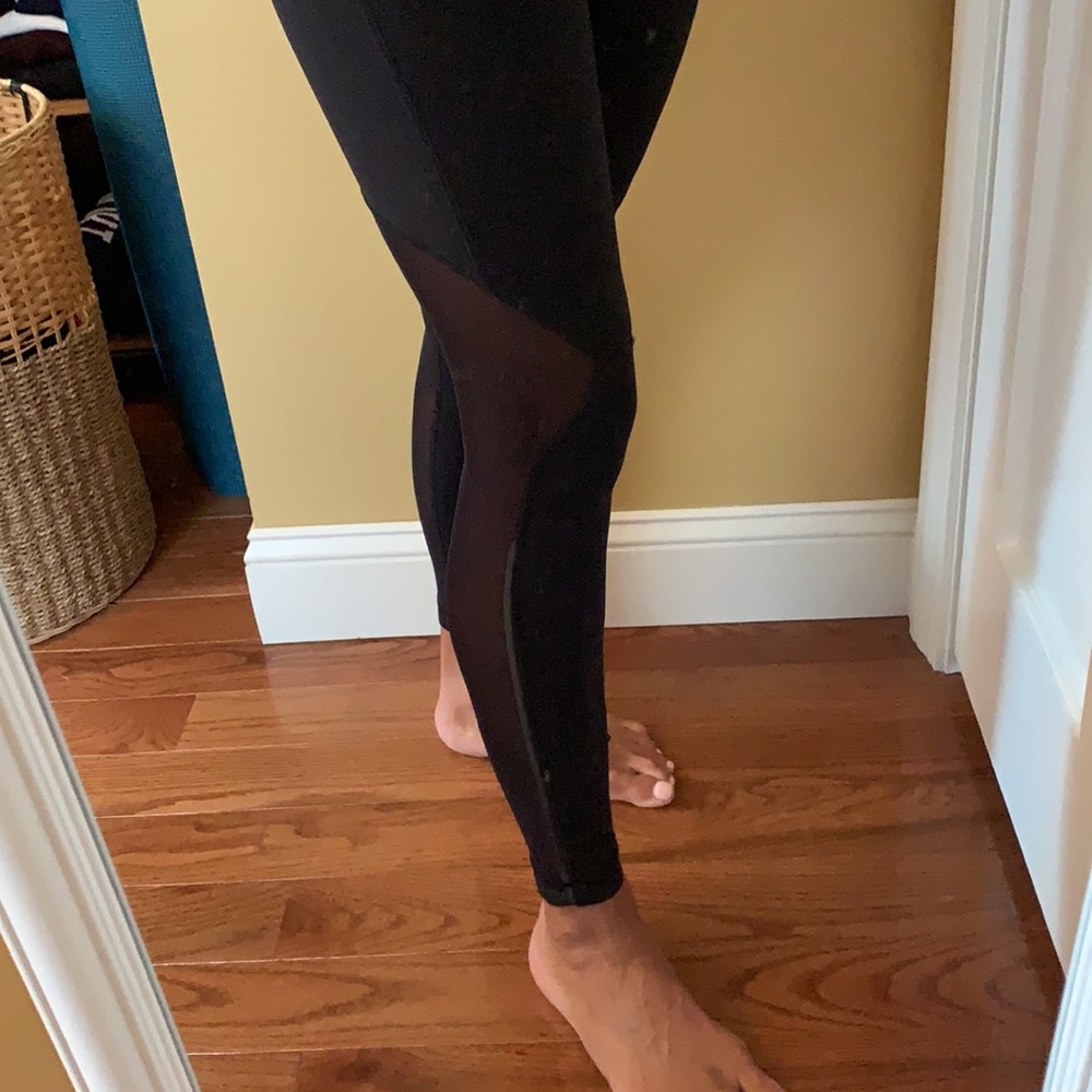 Lulu Lemon leggings with vented details